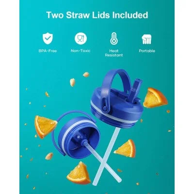 Buzio Kids Tumbler with Straw Lid 500ML - Cars