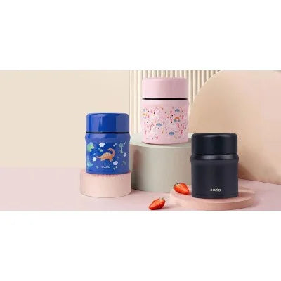 Buzio Kids Stainless Steel Food Container 350ML - Dinosaur
