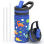Buzio Kids Bottle with Straw Lid 500ML - Dinosaur