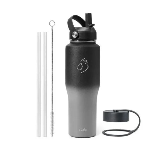 Buzio Trophy Series Water Bottle for Car 1.2L - Shadow
