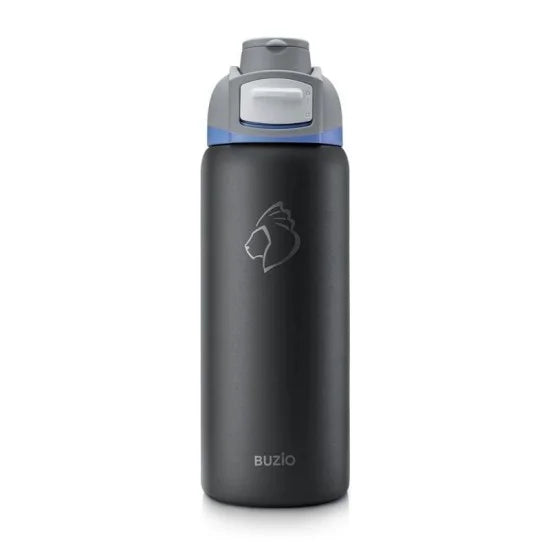 Buzio Pop Up Series Water Bottle 1L - Dark Grey