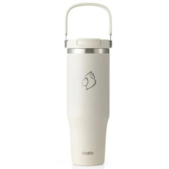 Buzio Swing Series Insulated Tumbler 1.2L - White