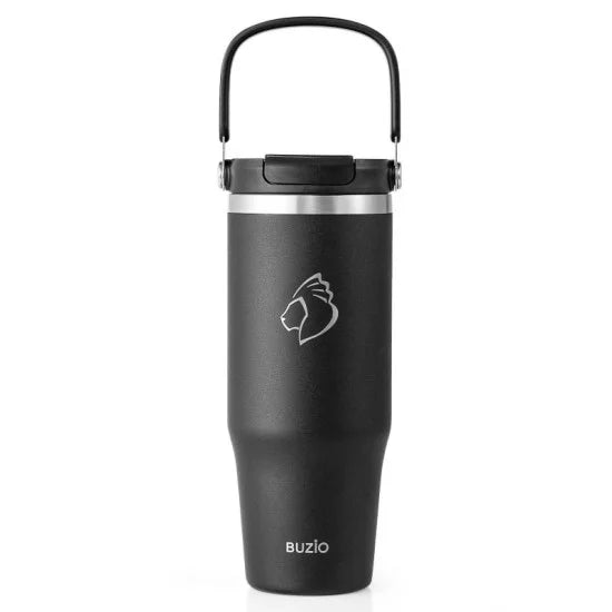 Buzio Swing Series Insulated Tumbler 1.2L - Black
