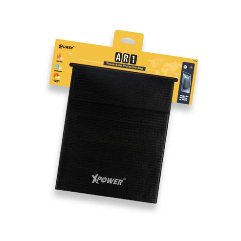 XPower AR1 Power Bank Protective Bag - Square / Black