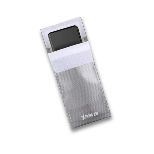 XPower AR2 Power Bank Protective Bag - Rectangle / Silver
