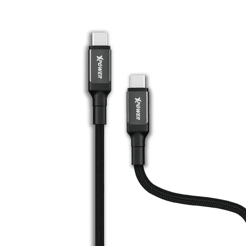 XPower CCT5 Aluminium Alloy Thunderbolt 5 Sync & Charge Cable - 240W / USB-C / Gray