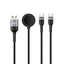 XPower 6-in-1 Digital Display Aluminum alloy charging cable - 100W / 1.2 Meter / Black