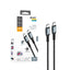 XPower UT100 Sync & Charge Cable - USB-C / 2 Meter / Gray