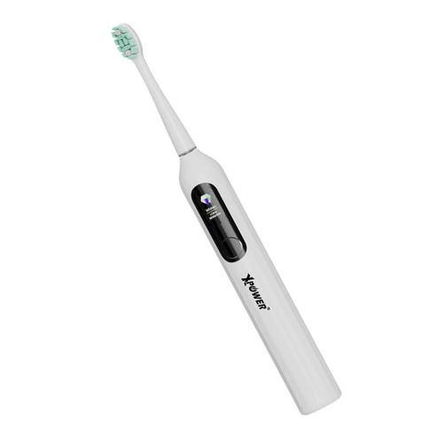 XPower Y20S Smart Color Screen Sonic Electric Toothbrush - White