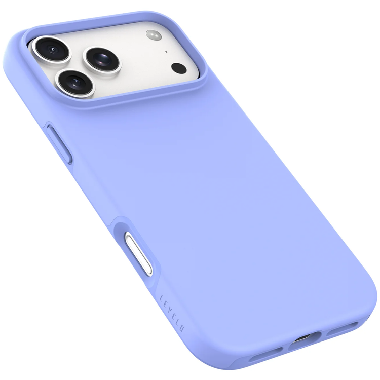 Levelo Dale MagSafe TPU+PC Solid Case For Apple iPhone 18 Pro - Light Blue