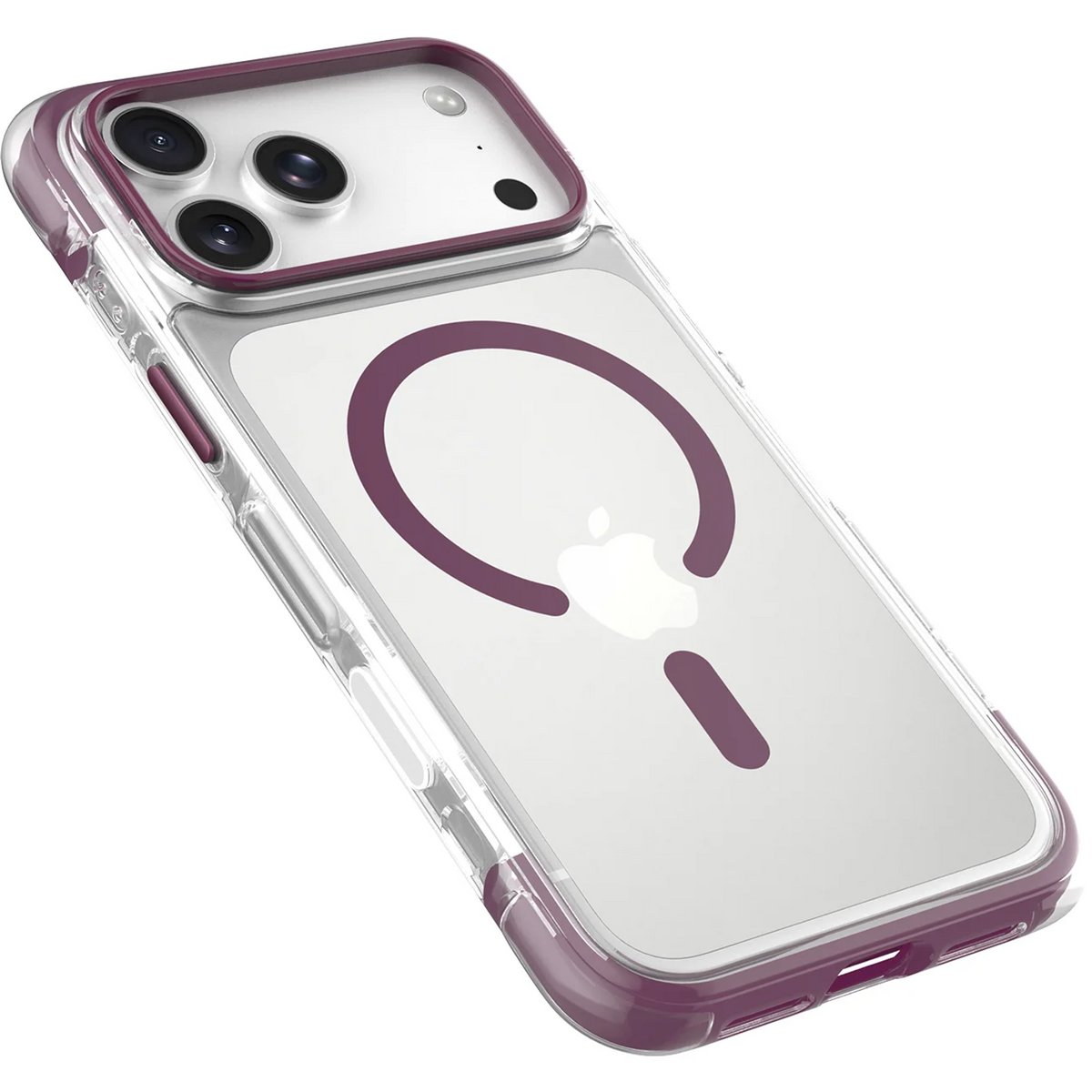 Levelo Tucson MagSafe Case For Apple iPhone 18 Pro - Burgundy