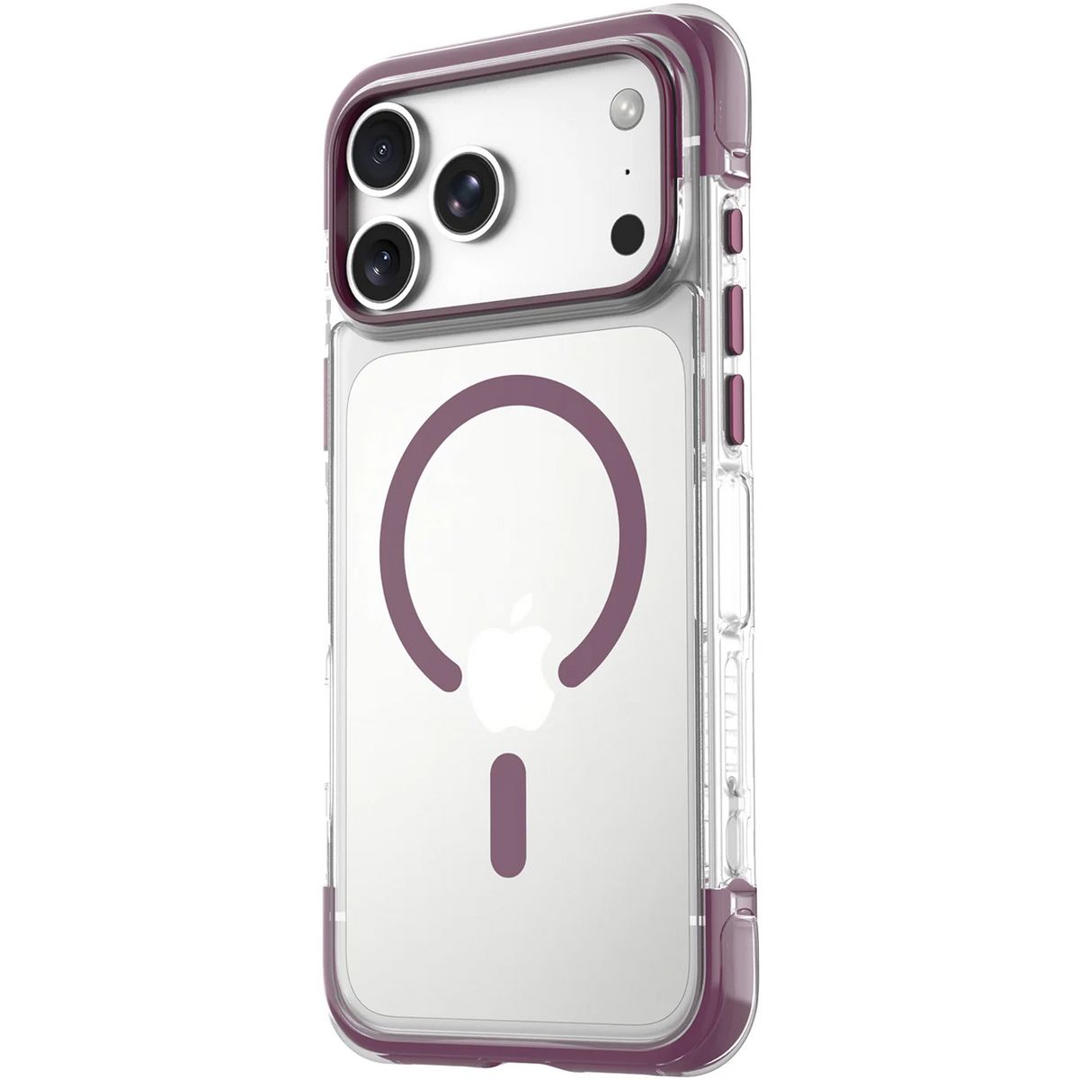Levelo Tucson MagSafe Case For Apple iPhone 18 Pro - Burgundy