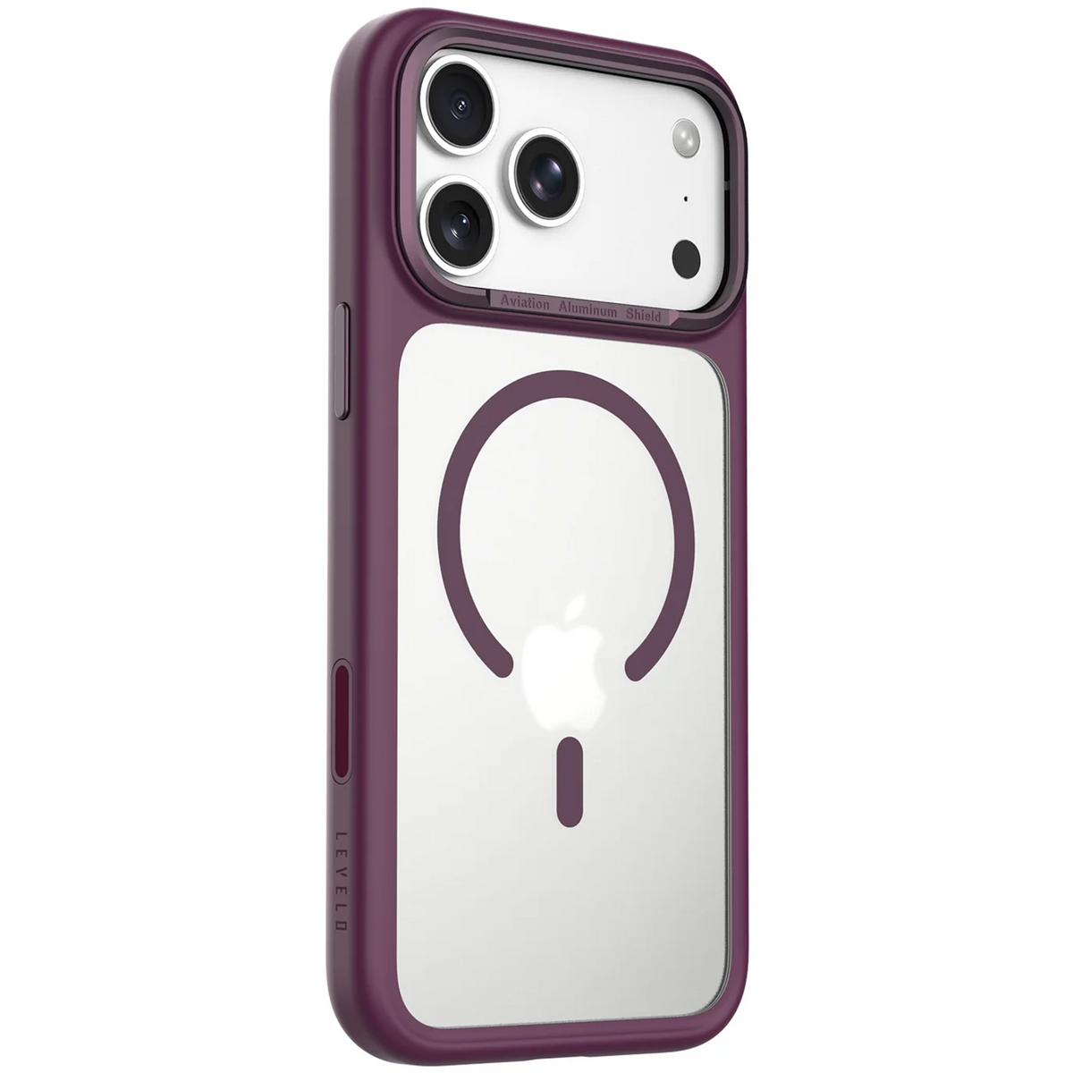 Levelo TAPA MagSafe Case For Apple iPhone 18 Pro Max - Burgundy