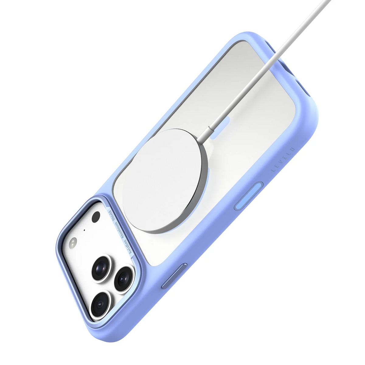 Levelo TAPA MagSafe Case For Apple iPhone 18 Pro - Light Blue