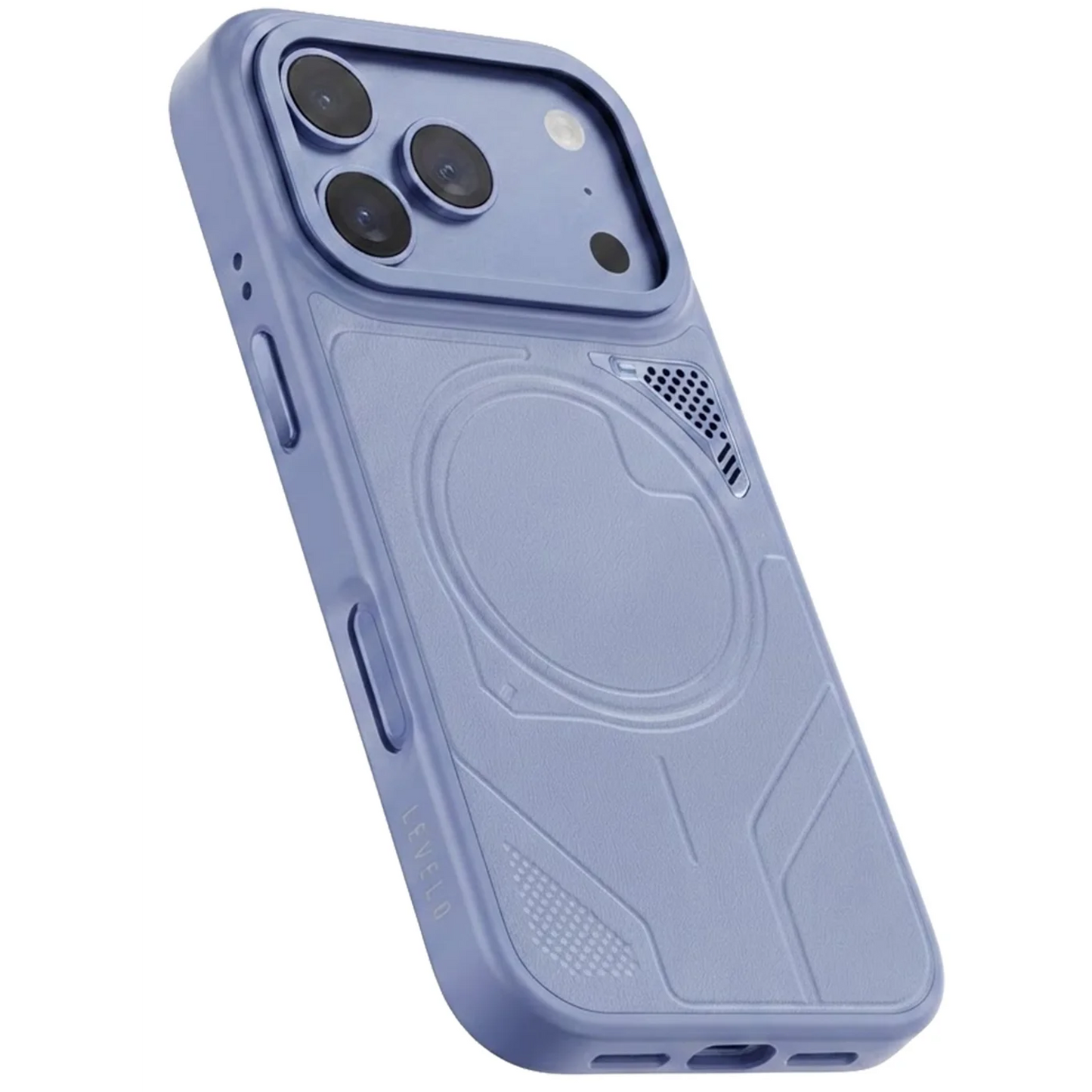 Levelo OPAL MagSafe Hybrid Armor Case For Apple iPhone 18 Pro Max - Light Blue