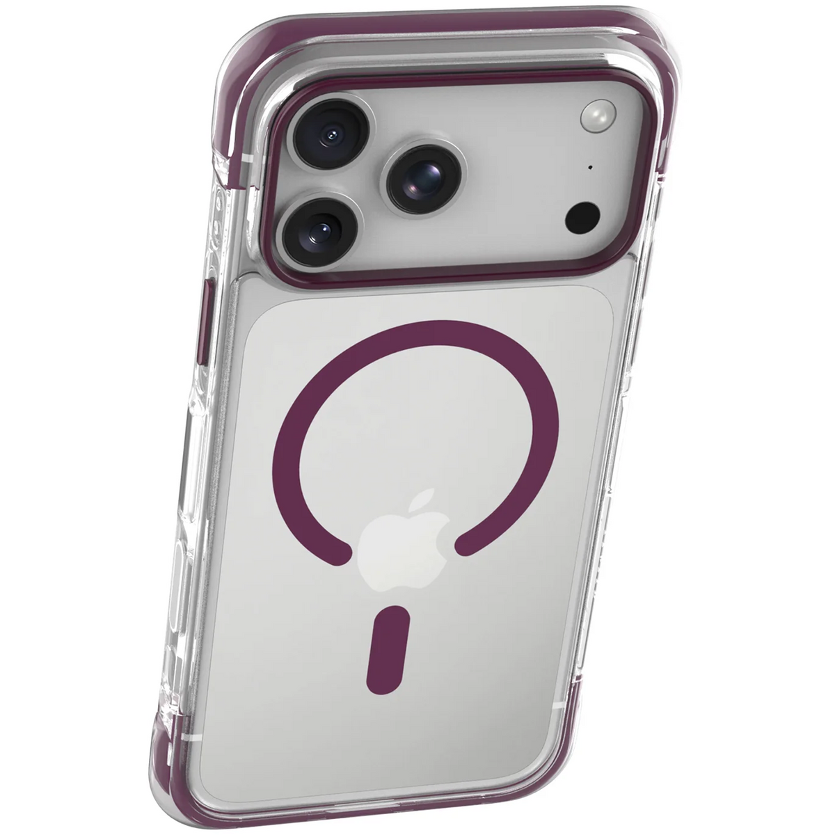 Levelo Tucson MagSafe Case For Apple iPhone 18 Pro Max - Burgundy