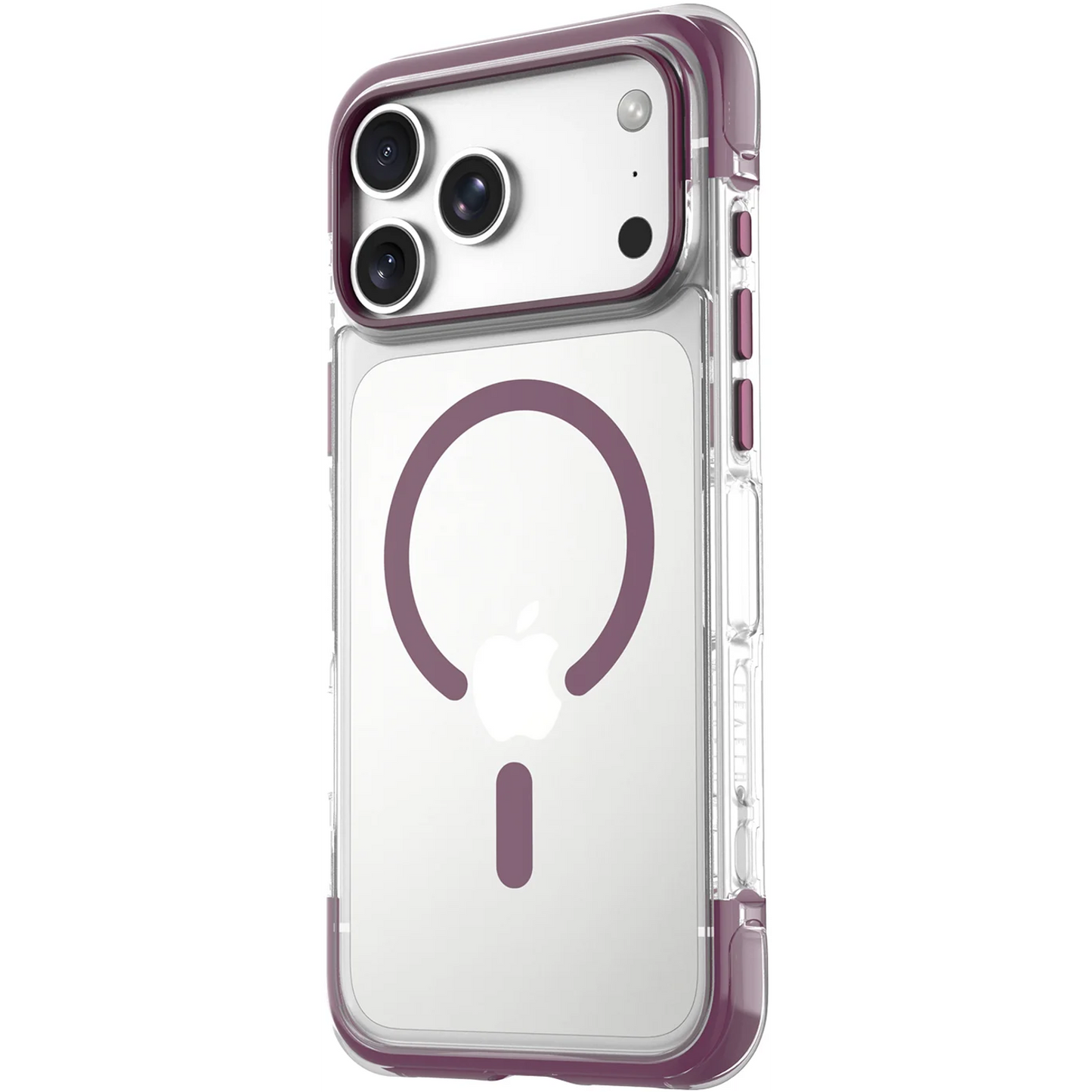 Levelo Tucson MagSafe Case For Apple iPhone 18 Pro Max - Burgundy