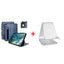 Bundle Offer - Zugu Alpha Case for iPad Air 11"/10.9" (2020-2025) - Slate + Rain Design mStand Tablet Plus iPad Stand - Silver