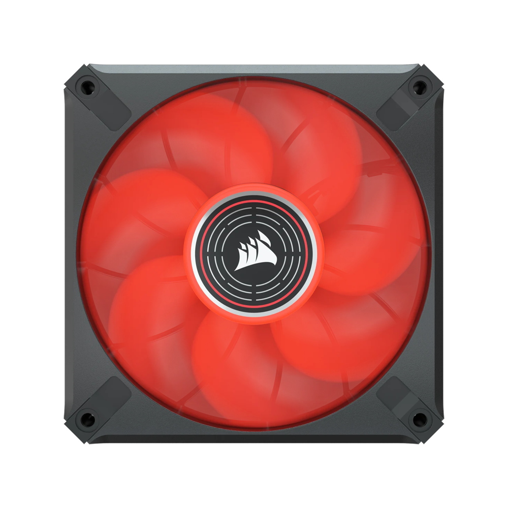 CORSAIR ML120 LED ELITE Red Premium PWM Magnetic Levitation Fan - 120mm