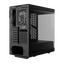 HYTE Y40 Panoramic Tempered Glass With Two 120mm fans, PCI-E 4.0 Vertical Mount included ATX Mid Tower Case - Black