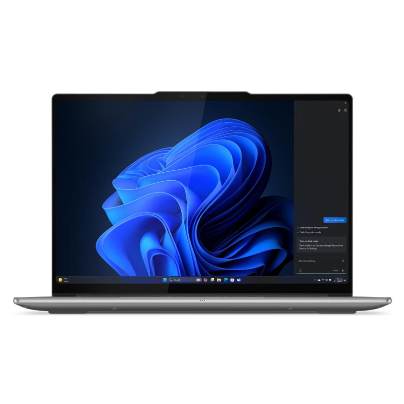 Lenovo Yoga Pro 7 Gen 10 - 14.5" 3K OLED Touch / Ultra 9 285H / 32GB / 1TB (NVMe M.2 SSD) / Arc 140T GPU / Win 11 Home / Arb/Eng / 2YW / Lenovo TWS YOGA PC Edition / Luna Grey - Laptop