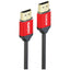 Mowsil HDMI 1.4 Cable - 4K / 30Hz / 1 Meter / Red/Grey