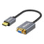 Mowsil DisplayPort to VGA Adapter - 1080p / Grey
