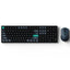 Keychron B36 Keyboard and BM25 Mouse Wireless Combo - English/Arabic / Black/Green