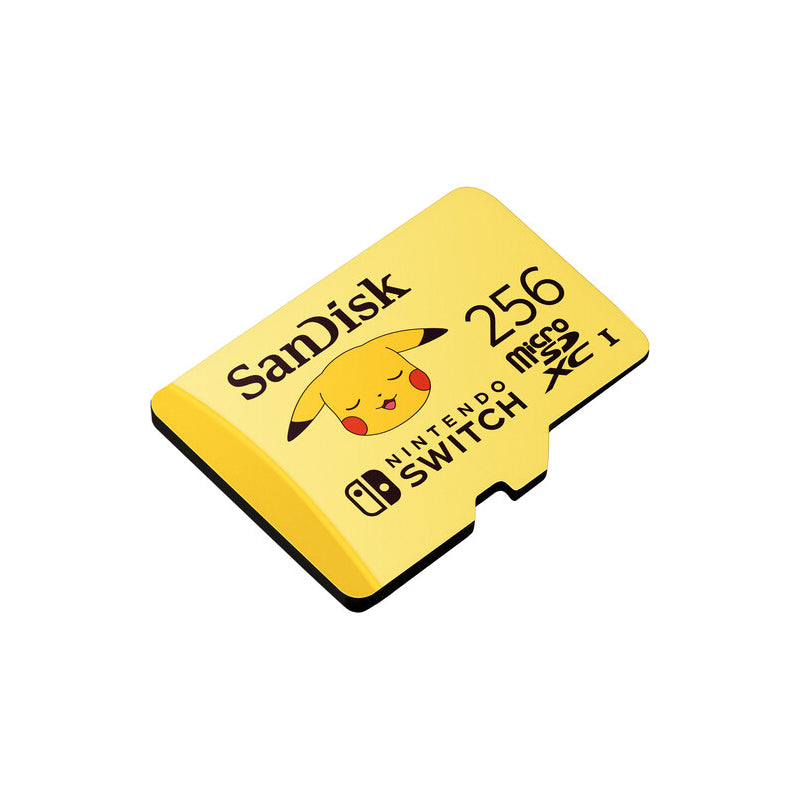 SanDisk Pokemon microSD Card - 256GB / Up to 100MB/s