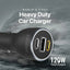 PROMATE RapidCharge Car Charger with Dual Power - 120W / USB-A / USB-C