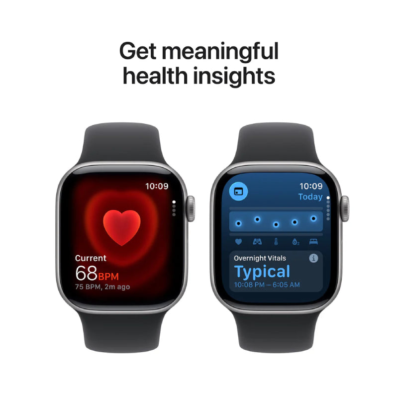 Apple Watch Series 11 - LTPO OLED / 64GB / 46mm / Bluetooth / Wi-Fi / Small/Medium / Space Grey Aluminum Case With