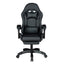 GADGETON Imperial Series PVC Leather Gaming Chair With Footrest - Black