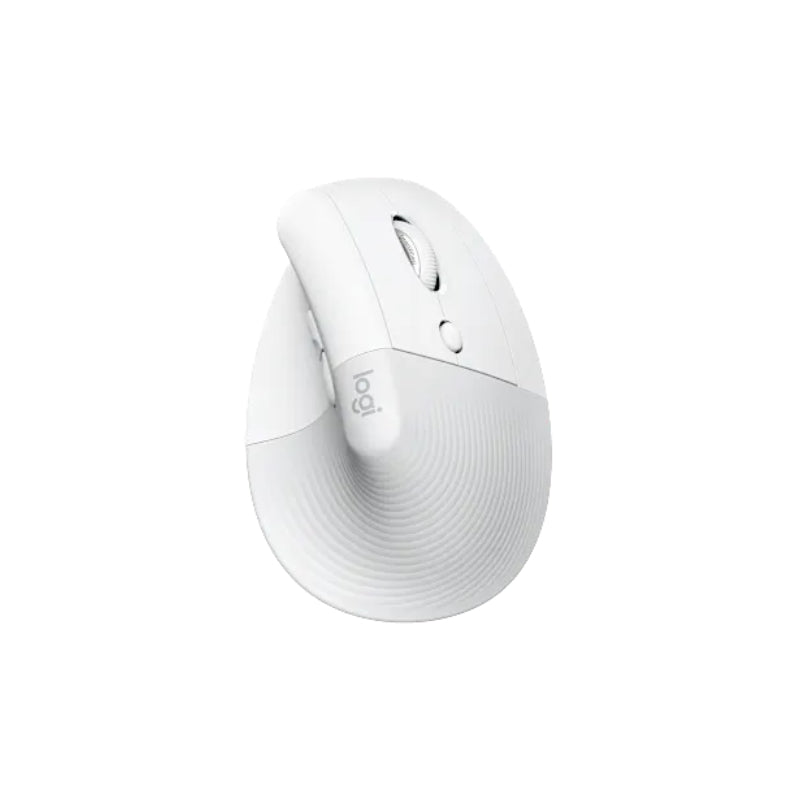 Logitech Lift Vertical Ergonomic Mouse - Bluetooth / 1000 DPI / Off-white