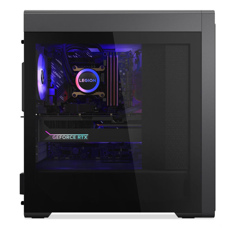 Lenovo Legion Tower - Ultra 9 285K / 128GB / 4TB (NVMe M.2 SSD) / RTX 5080 16GB GDDR7 / AI Boost, up to 13 TOPS / Win 11 Home / 1200W / 1YW / Eng/Arb / Storm Grey - Desktop