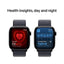 Apple Watch Series 10 with Sport Loop - LTPO OLED / 64GB / 46mm / Bluetooth / Wi-Fi / Cellular / Jet Black Smart Watches