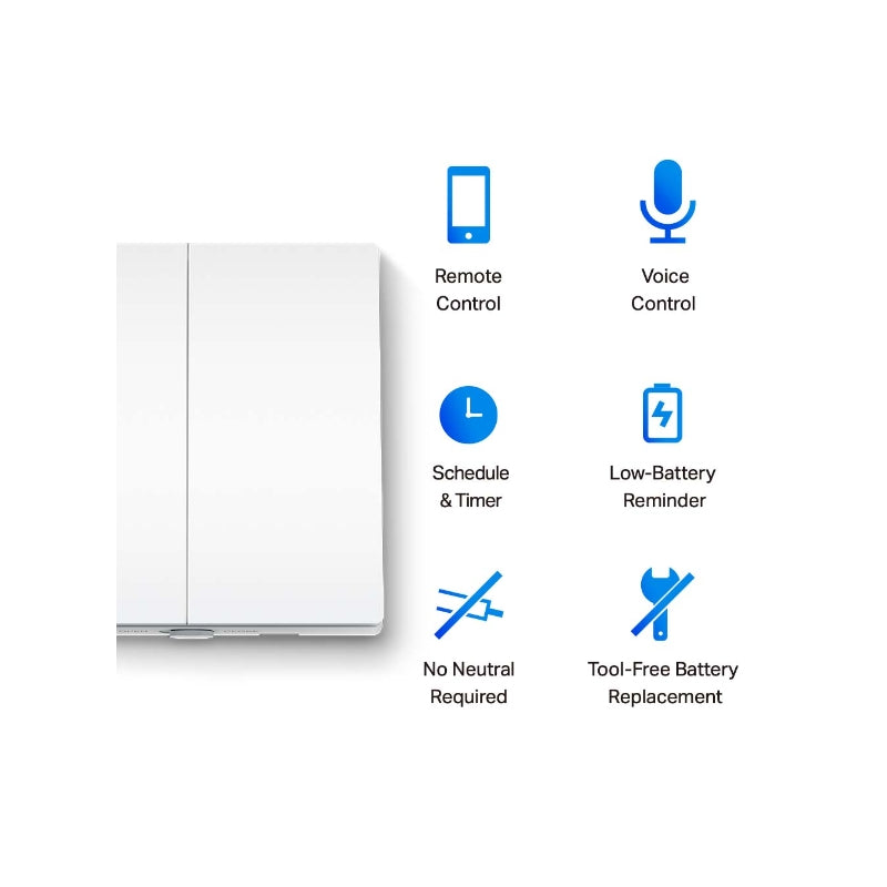 TP-Link (Tapo S220) Smart Light Switch - White