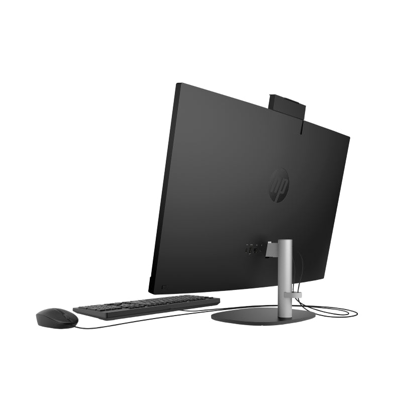 HP 27-CR0024NE AIO PC - i5 / 8GB / 512GB (NVMe M.2 SSD) / 27" FHD Non-Touch / DOS (Without OS) / 1YW / Jet Black - Desktop