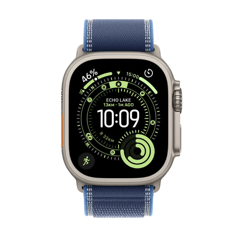 Apple Watch Ultra 3 - LTPO OLED / 64GB / 49mm / Bluetooth / Wi-Fi / Cellular / Medium/Large / Natural Titanium Case