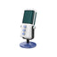 SADES Night OWI SA-M01W RGB Gaming Microphone - White