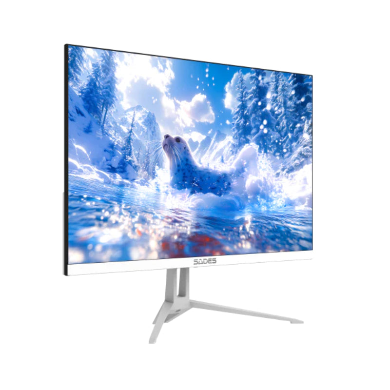SADES ST-Seal SA-F01F22B Gaming Monitor - 22" FHD / 1ms / 120Hz / HDMI 2.1 / DisplayPort 1.4 / White