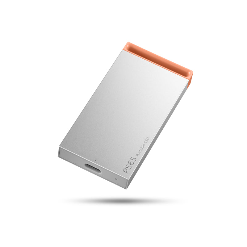 Lenovo PS6S Portable SSD - 1TB / up to 550 MB/S / USB-C / Cool Grey