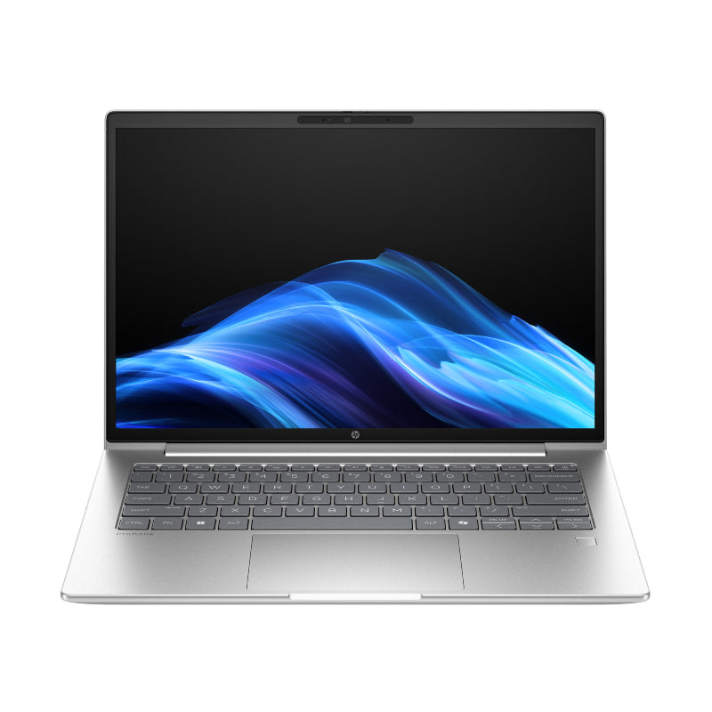 HP ProBook 4 G1i AI PC - 14" WUXGA / Ultra 7 255U / 16GB / 512GB (NVMe M.2 SSD) / DOS (Without OS) / English/Arabic Keys / 1YW / Pike silver - Laptop