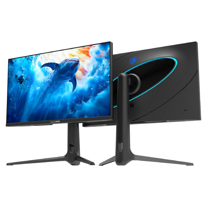 SADES RS-Dolphin Gaming Monitor - 27" UHD / 0.5ms / HDMI 2.1 / DisplayPort 1.4 / USB-A / USB-C / Black