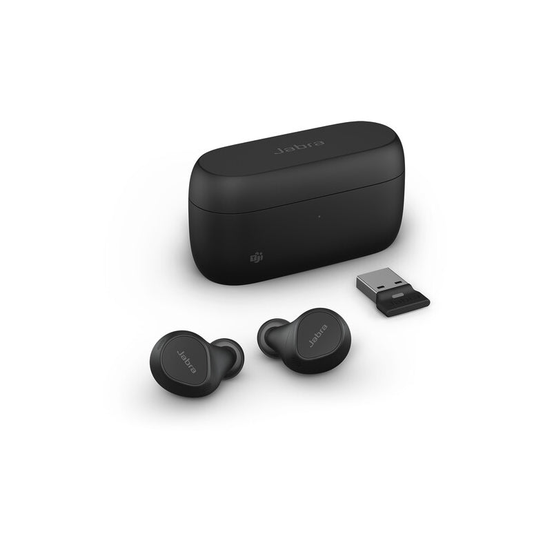 Jabra Evolve2 Buds USB-A UC Earbuds with USB-A Bluetooth Dongle