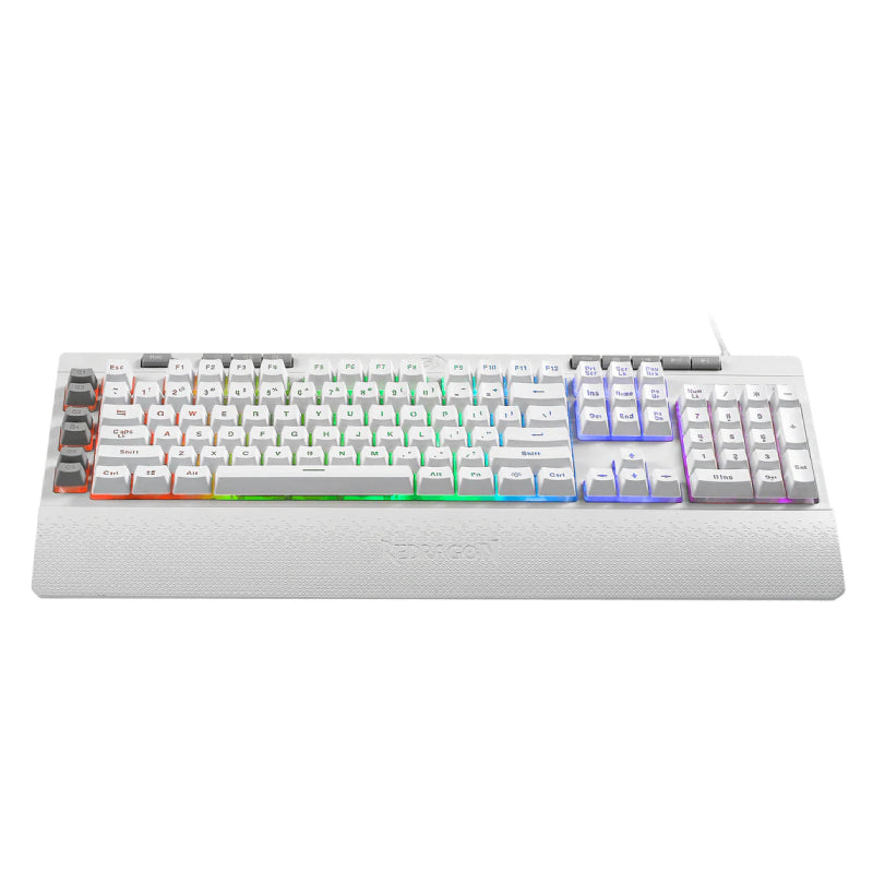 Redragon SHIVA K512 Membrane Gaming Keyboard - White