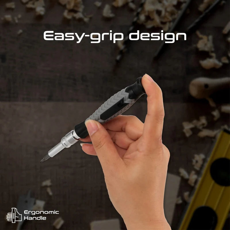 PROMATE 126 Piece Cylindrical Magnetic Screwdriver Kit