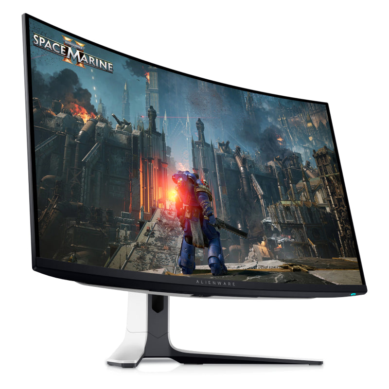 Dell Alienware 32 4K QD-OLED Curved Gaming Monitor (AW3225QF) - 32" QD OLED / 0.03ms /240Hz / HDMI / DisplayPort / USB - Gaming Monitor