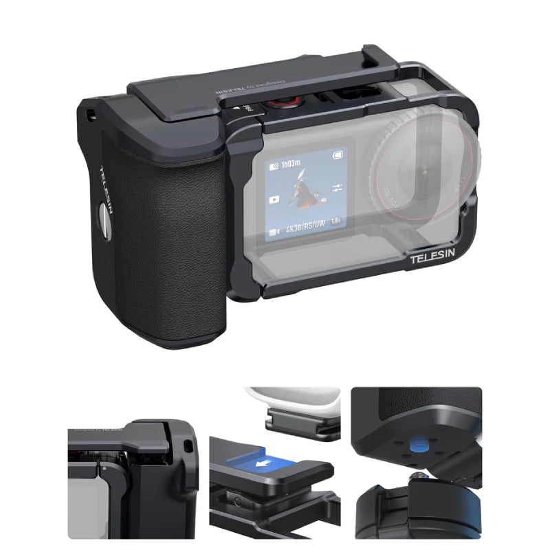 TELESIN Street Shot Aluminium Set - Plume Air for DJI OSMO Action 6