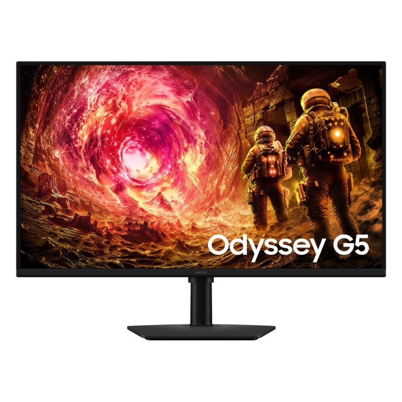Samsung 32" Odyssey G5 G50F Gaming Monitor - 32" QHD / Up to 180Hz / 1ms / HDMI2.0 / DisplayPort 1.2 / Black - Monitor