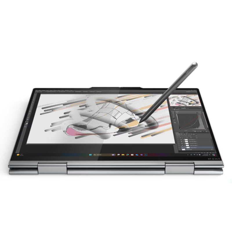 Lenovo ThinkPad X1 2-in-1 Gen 10 Aura Edition Copilot+ PC - 14" WUXGA Multi-Touch / Ultra 7 258V / 32GB / 1TB (NVMe M.2 SSD) / AI Boost, up to 47 TOPS / Win 11 Pro / Lenovo Yoga Pen / 3YW / Eng/Arb - Laptop